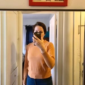 Vintage Orange Sherbet Sweater